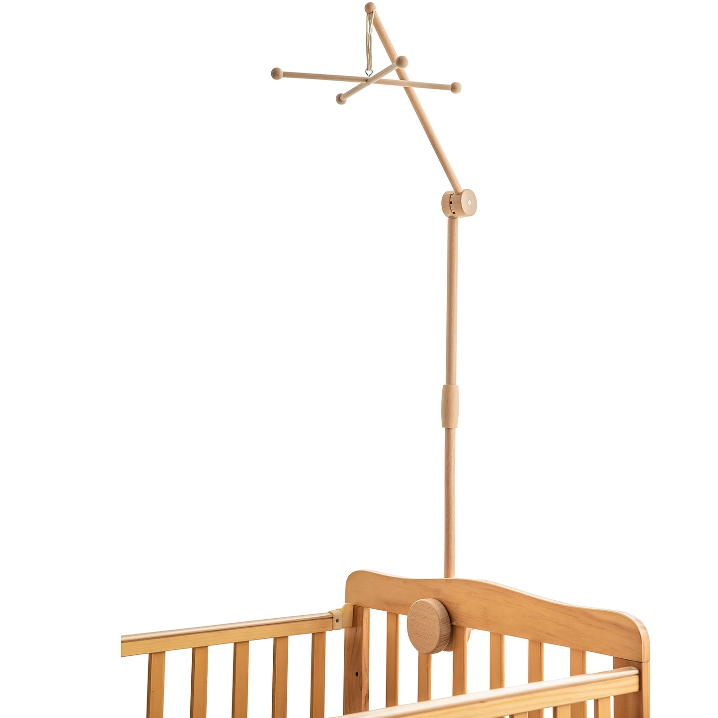 Lanttoe Crib Mobile Arm-Original wood